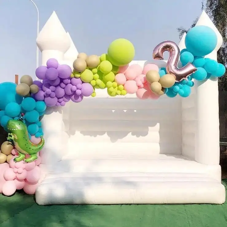 

Великолепный надувной Свадебный батут, уличный батут, прыгающий батут-замок для детского дня рождения