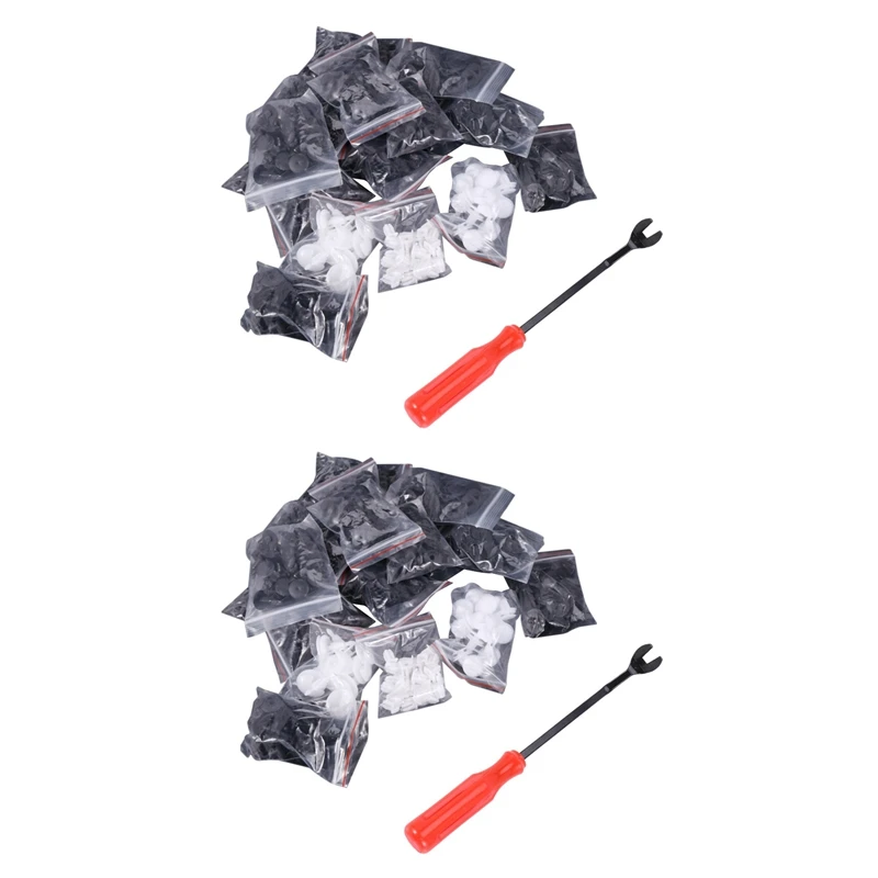 

842 шт. универсальные автомобильные зажимы для отделки автомобиля, зажимы для отделки автомобиля, пластиковые заклепки для автомобиля