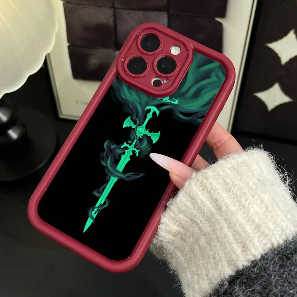 Фото Чехол для телефона Viego Runed King для iPhone 18 17 Pro Max 16 15 Pro 14 13 12 Mini Plus, защитный чехол из ТПУ с дизайном 