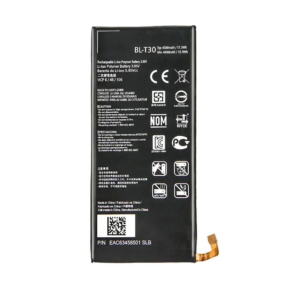 Аккумулятор BL-T30 для LG X Power 2 II Power2 L64VL M320F M320N M322 L63BL K10 M320 M320DSN M320TV MLV7N Bateria