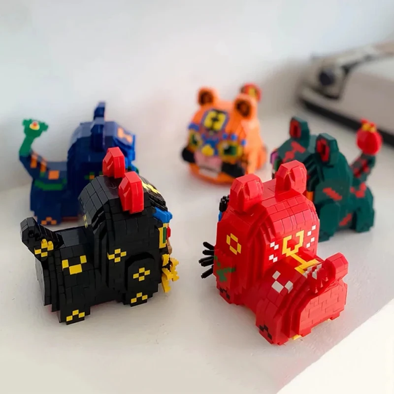 Lele праздник весны тигр год удачи безопасное благосостояние покровитель животные