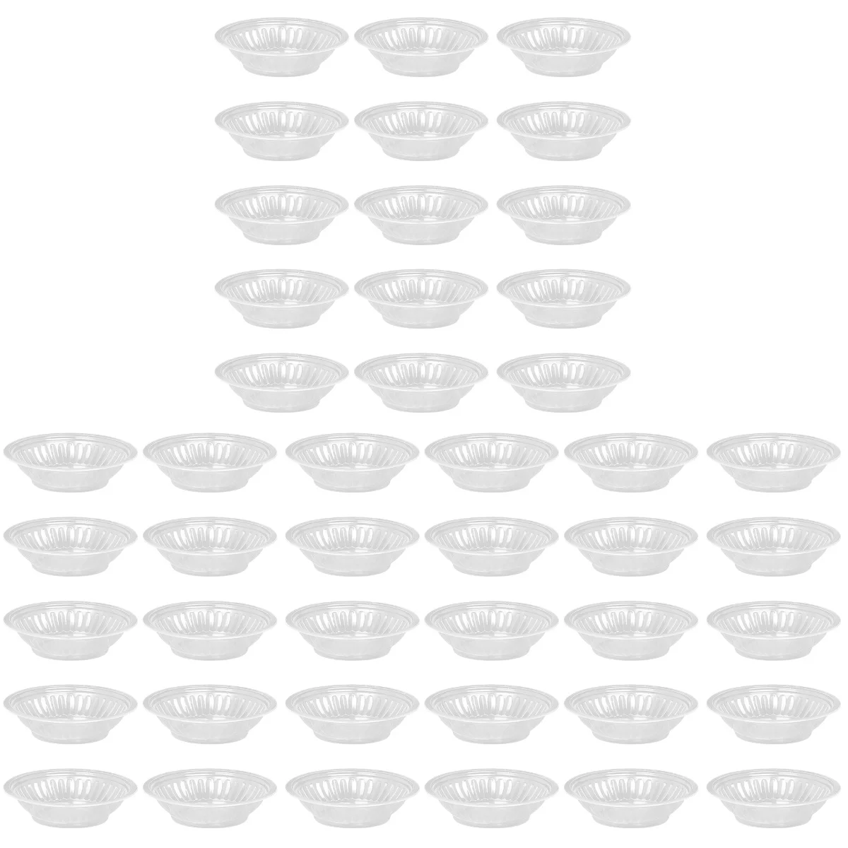 

90 pcs Food Dipping Tray Seasoning Dish Condiment Tray Appetizer Sauce Plate