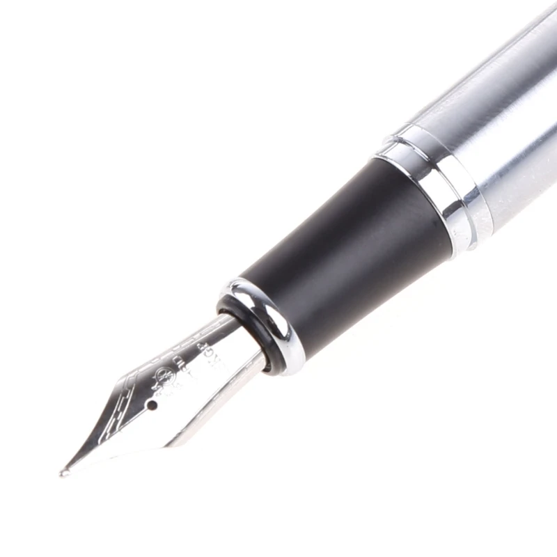 Лидер продаж новая авторучка Jinhao X750 из серебряной нержавеющей стали среднего