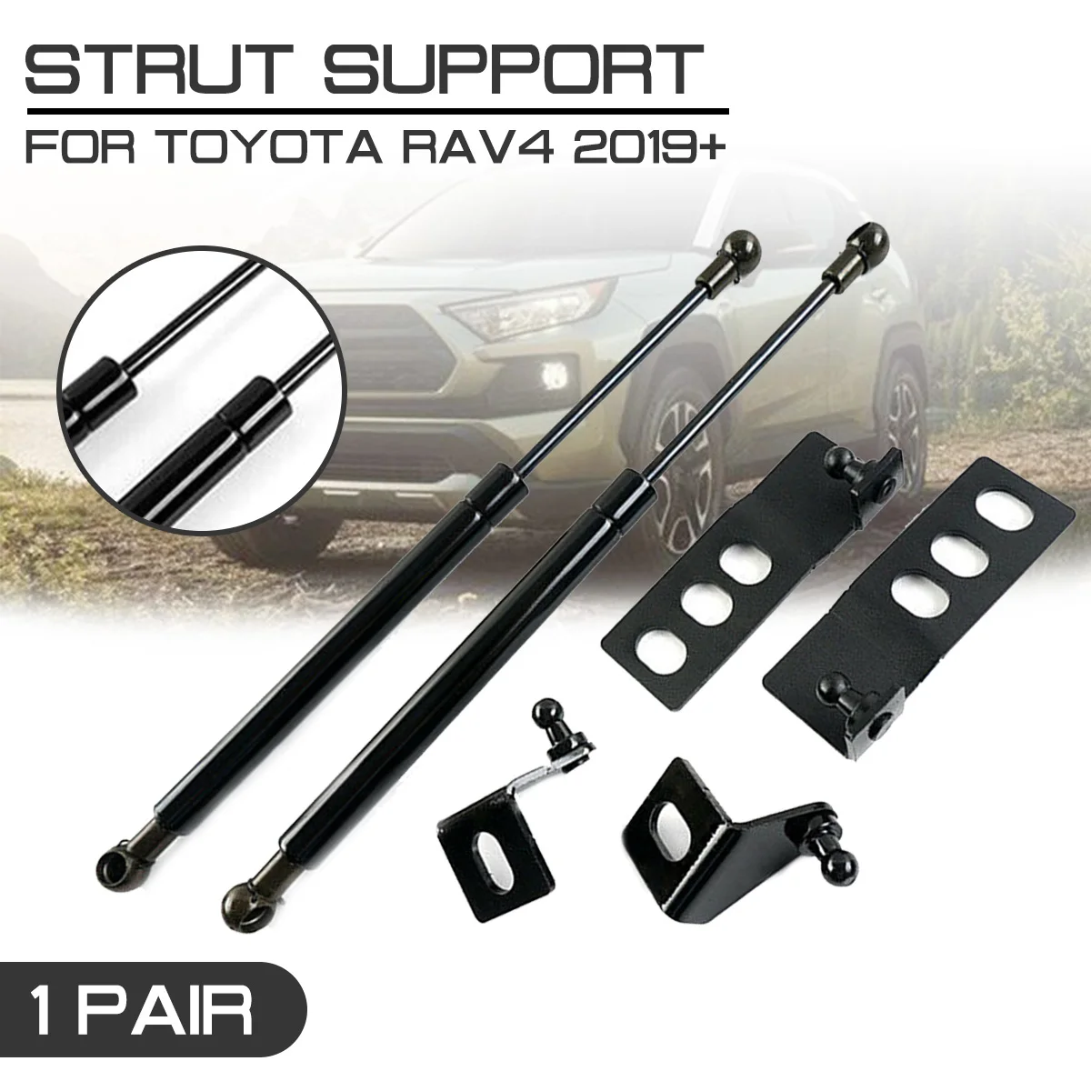 

Car Rod Refit Bonnet Hood For Toyota RAV4 2019+ Gas Shock Lift Strut Bars Support Rod Hood Cover Hydraulic