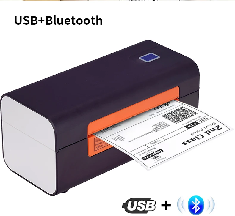 Фото Принтер для мини-этикеток с прямой термопечатью X-printer D46B, сертифицированный FCC, USB+Bluetooth, 203dpi, 152 мм/с, легко совместим с различными системами №1