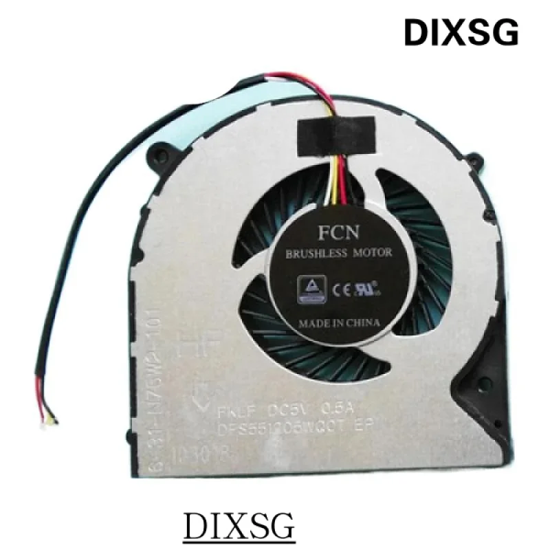 Новый вентилятор охлаждения процессора для ноутбука Gigabyte P35X P35XW P35XV4 P37 P37X