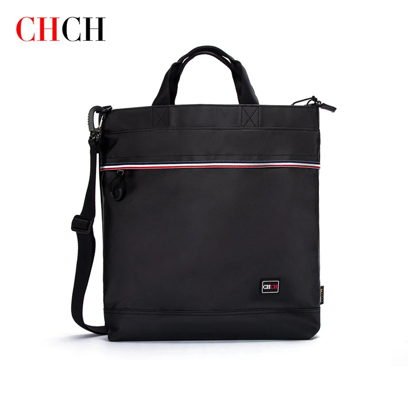 CHCH Business Handbag Men Waterproof Oxford Cloth Lightweight Sports Fitness Bag Fashion Casual Men Luggage Bag Messenger Bag