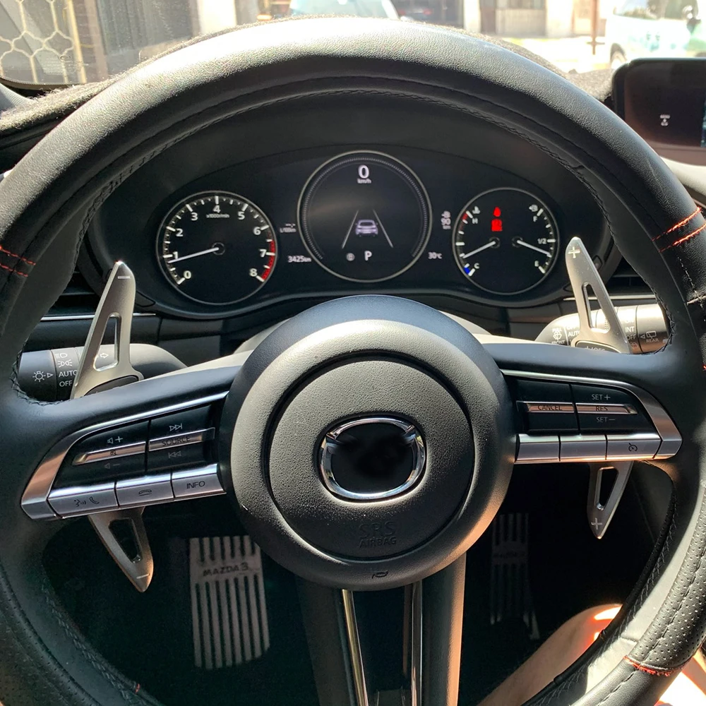 Для Mazda Mazda3 Axela CX30 CX-30 2020 2021 алюминиевые автомобильные переключатели рукоятки