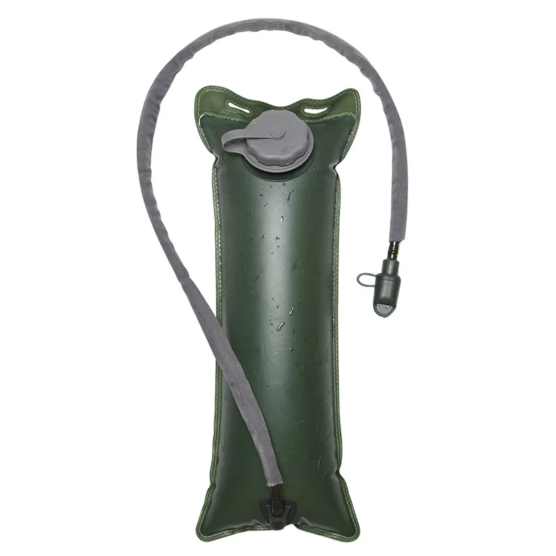 

Three Liters Outdoor Water Bag TPU Liner Pipe Outdoor Drinking Equipment Camping Supplies Healthy Soft Flask Tactical Gear Tool
