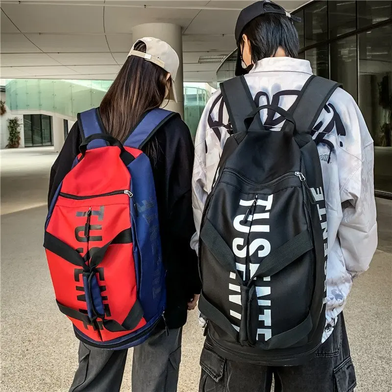 

Fashion Travel Bag Large-Capacity Backpack Unisex Simple Casual Fitness Backpack Men Designer Black Student Travel Backpacks