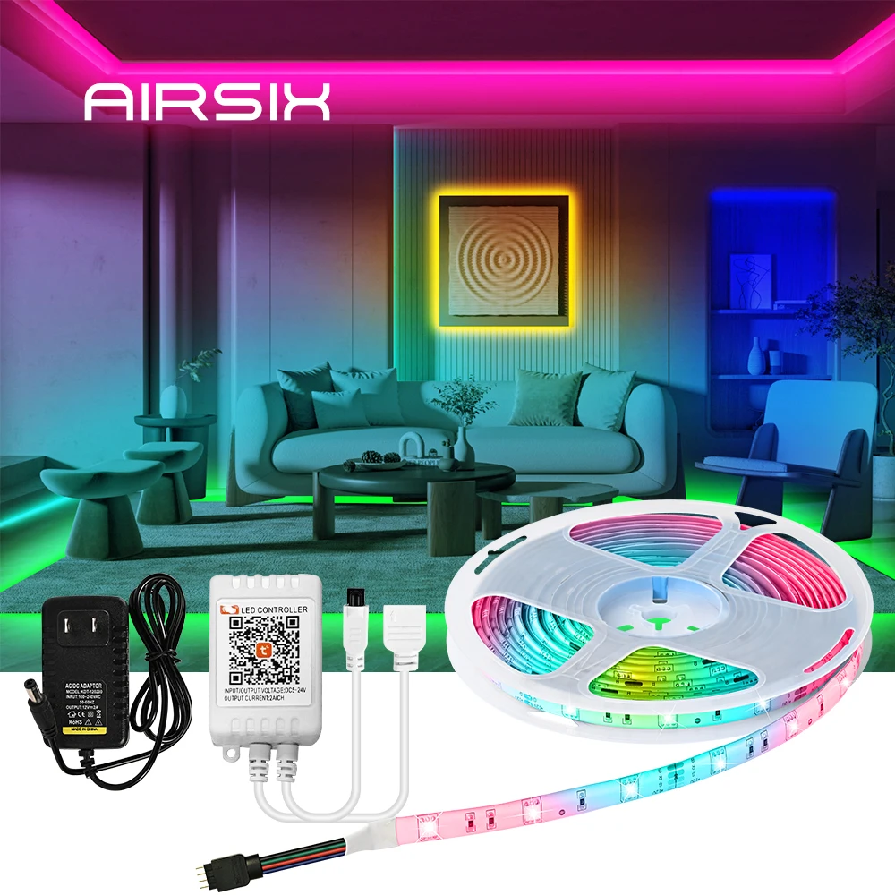 

Rgb Led Tape 5050 Strip Pc Gaming Dream Ws2812b CHRISTMA DECOR IP20/IP65 Ободки Light 5050 5-30M Lights Room Festoon Rgbic 12 Хэллоуин Рождество Пасха Новый год день рождения вечеринка бар Гост...