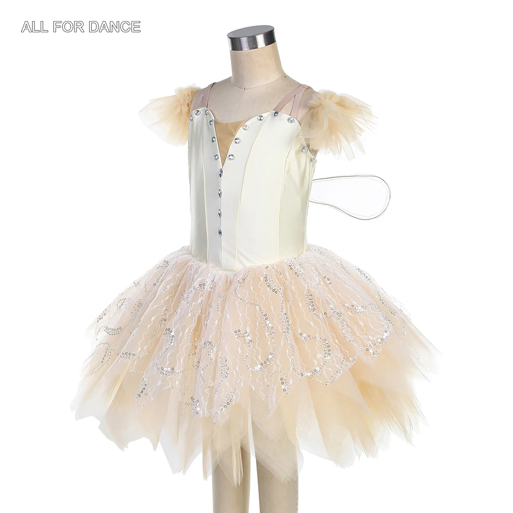 22130 романтические юбки-пачки для детей и взрослых лиф из спандекса цвета слоновой