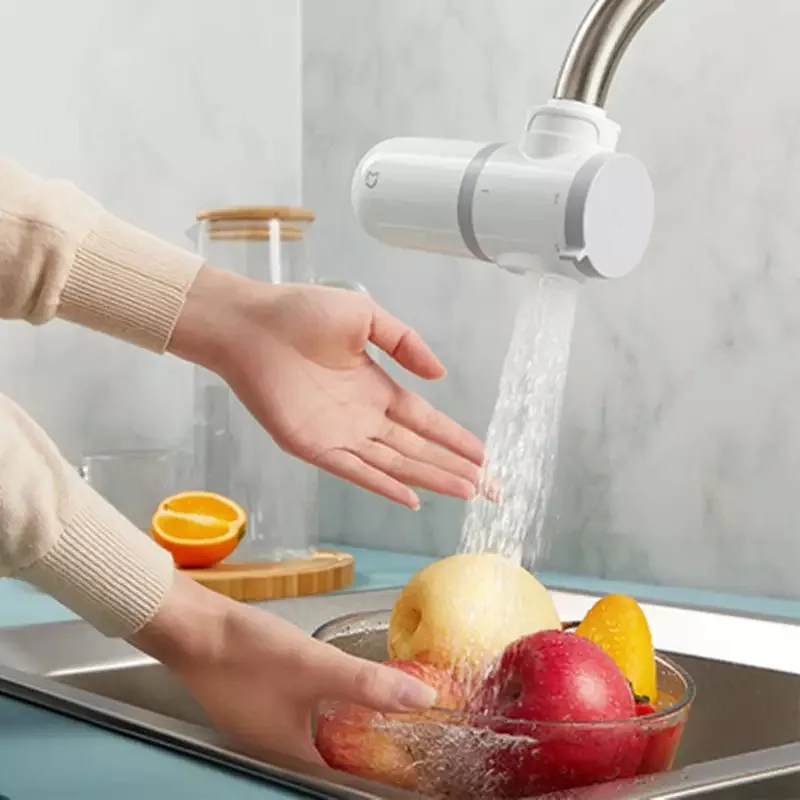 

Xiaomi Mijia-purificador de agua para grifo, juego de cartucho de filtro de repuesto, equipo de filtración para cocina, mejora d