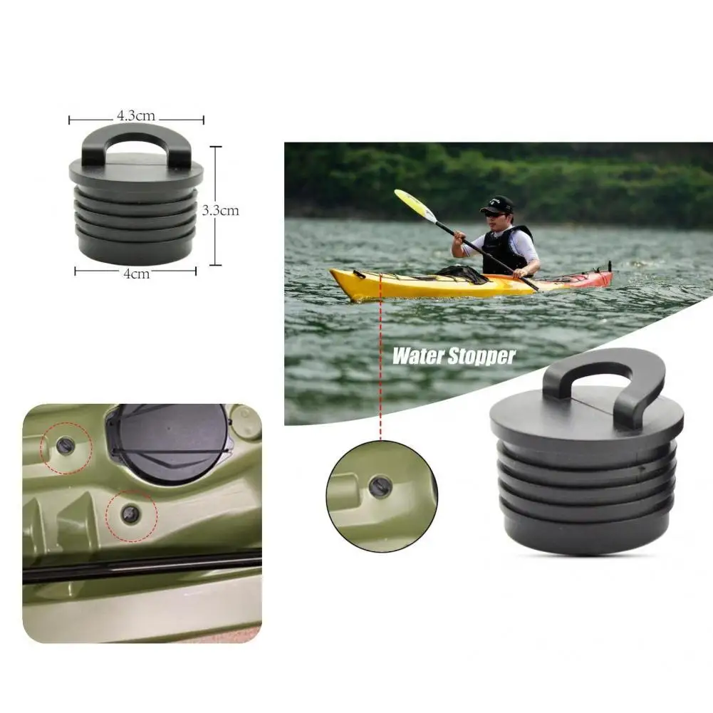 

Accessories 2Pcs Helpful Reliable Water Stopper Lightweight Scupper Bung Mini for Boat