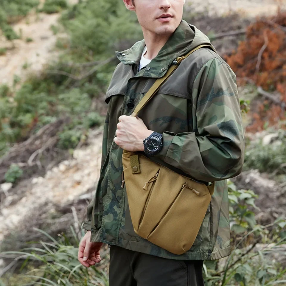 Нагрудные сумки камуфляжная водонепроницаемая тактическая сумка на одно плечо