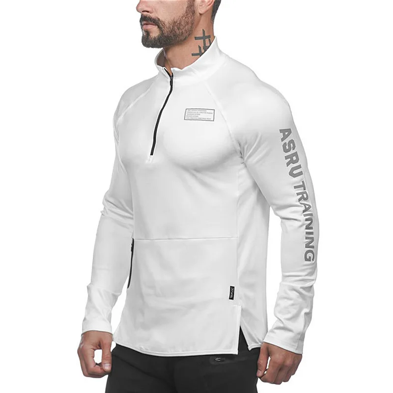 

Men's Fitness Hoodies Sweatshirt Gym Bodybuilding Fleece Running Exercise Sweatshirts Men Casual Clothing