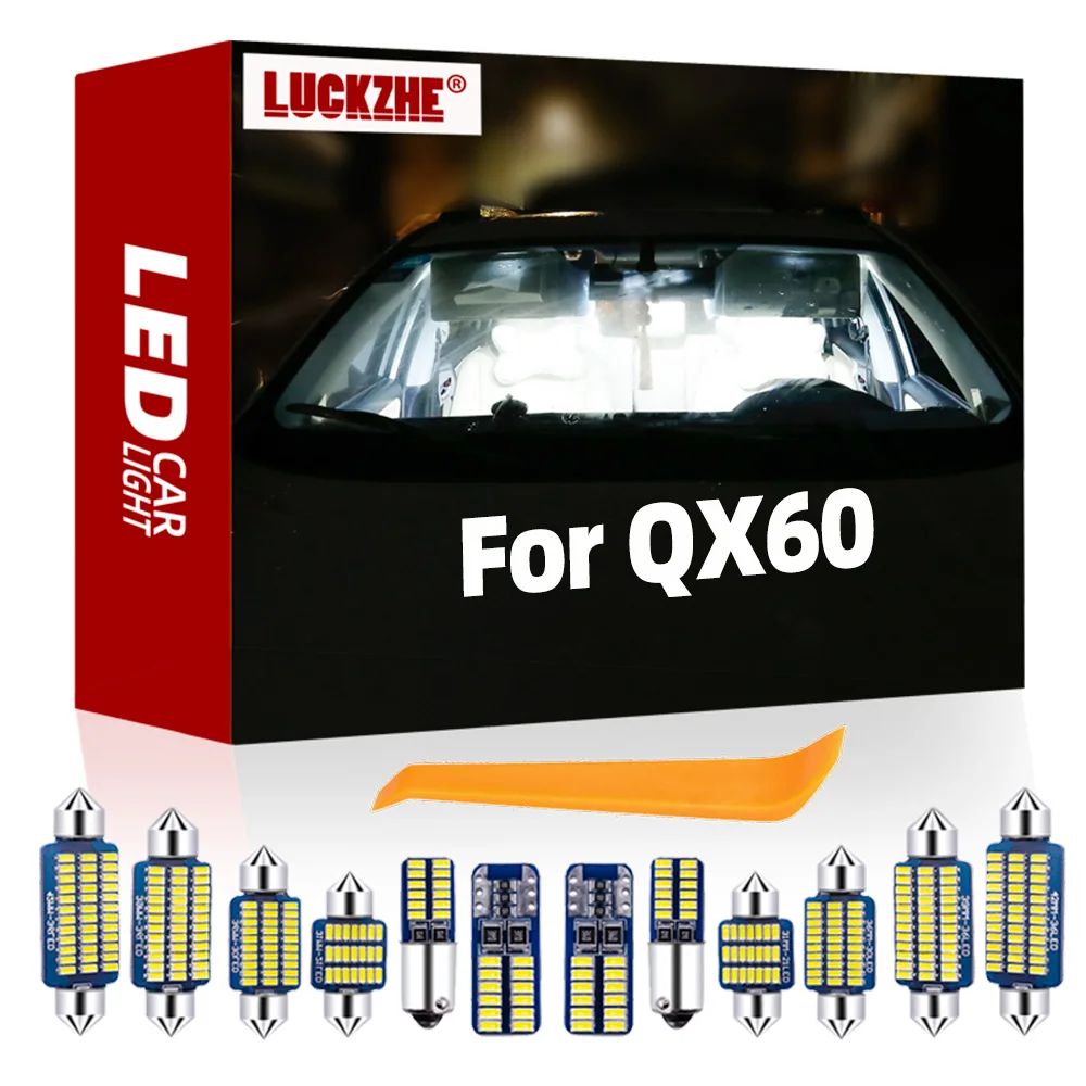 

Car Led Interior Light Kit For Infiniti QX60 2014 2015 2016 2017 2018 2019 2020 2021 Indoor Light Canbus No Error