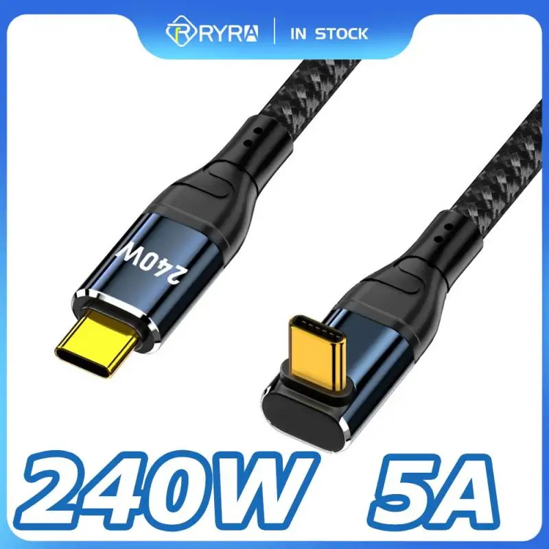 

Кабель зарядный RYRA PD3.1, 240 Вт, 5 А, USB C на Type C