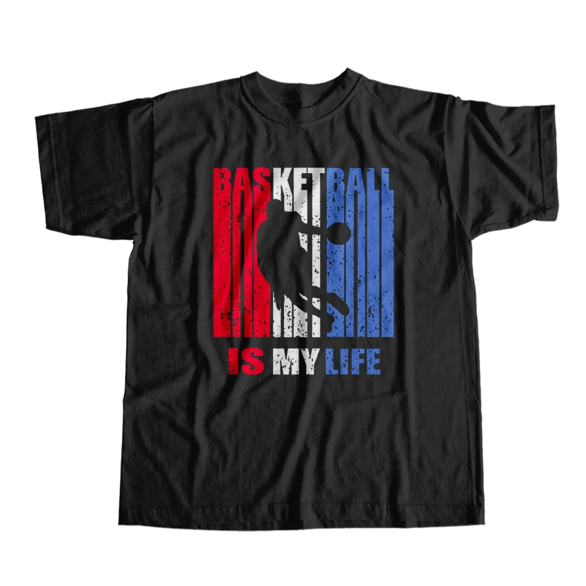 

100% cotton cool basketball lovers unisex T shirt loosebasketball printmen tshirt o-neck t-shirt men tee shirt