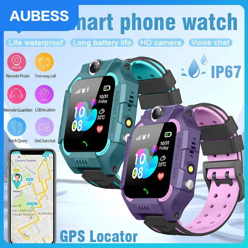 

Детские умные часы 4G 400 мАч SOS GPS местоположение для детей Смарт-часы с камерой IP67 водонепроницаемая обучающая игрушка 2-сторонняя коммуникация