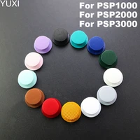 yuxi 1pcs universal mushroom head joystick cap for psp 1000 2000 3000 slim console replacement analog thumb button joy stick cap