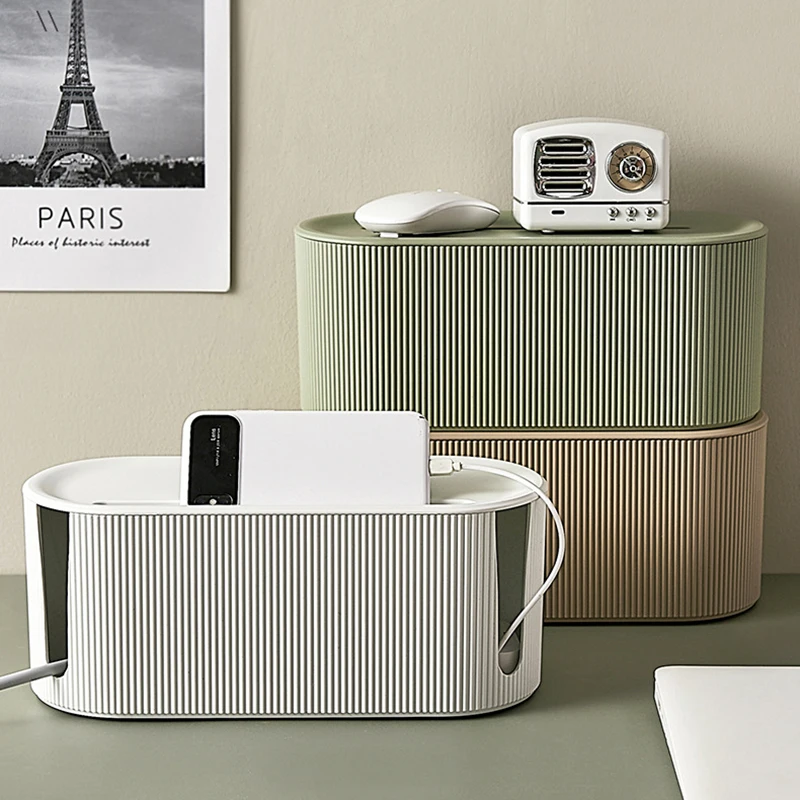 

Бытовой цветной органайзер для хранения проводов и кабелей