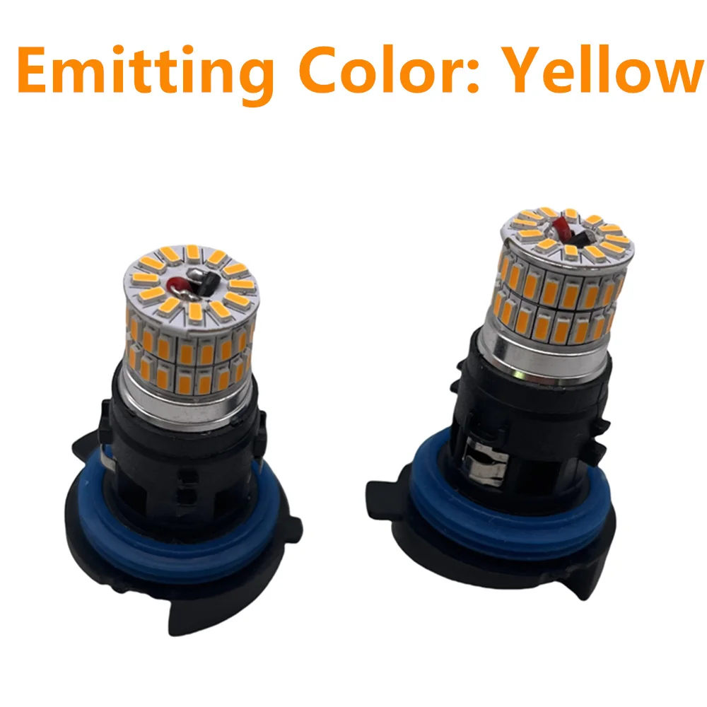 

PH24W 2 шт./компл. светодиодные лампы светодиодные дневные ходовые DRL G4 с базовой лампой для Peugeot 3008 5008 для Citroen C5 MK2