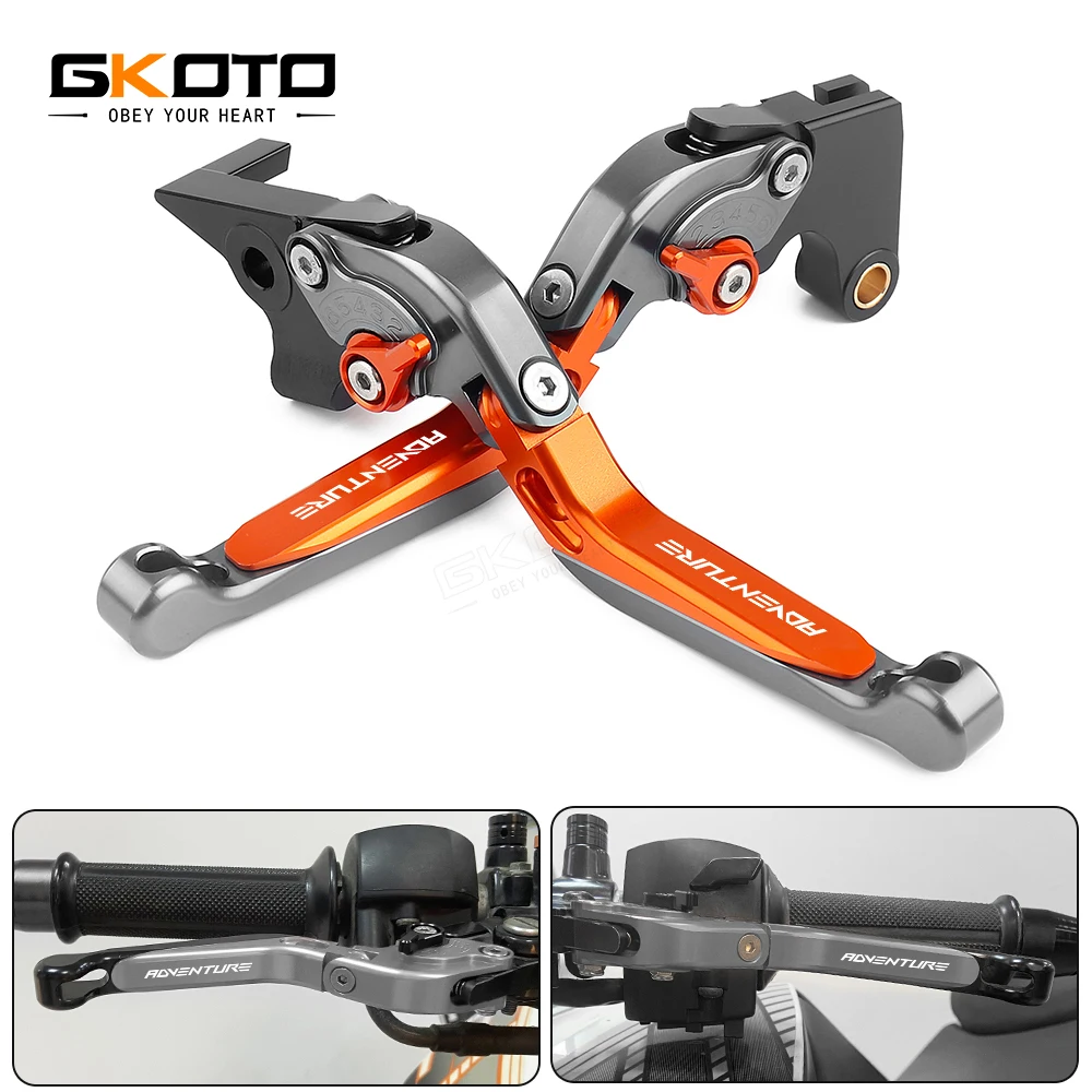 For KTM 790 890 Adventure R S 790 890 ADV R 2019-2022 Motorcycle Accessories CNC Handle Levers Adjustable Brake Clutch Lever