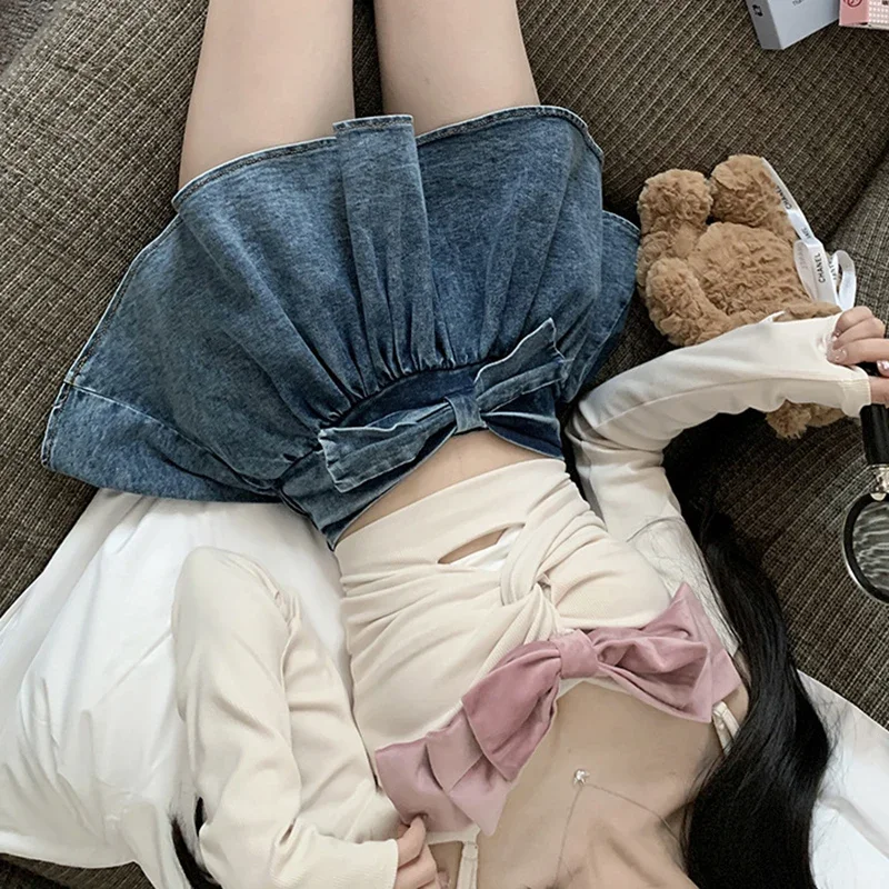 Рисунок 6 - Мини-юбка женская джинсовая с высокой