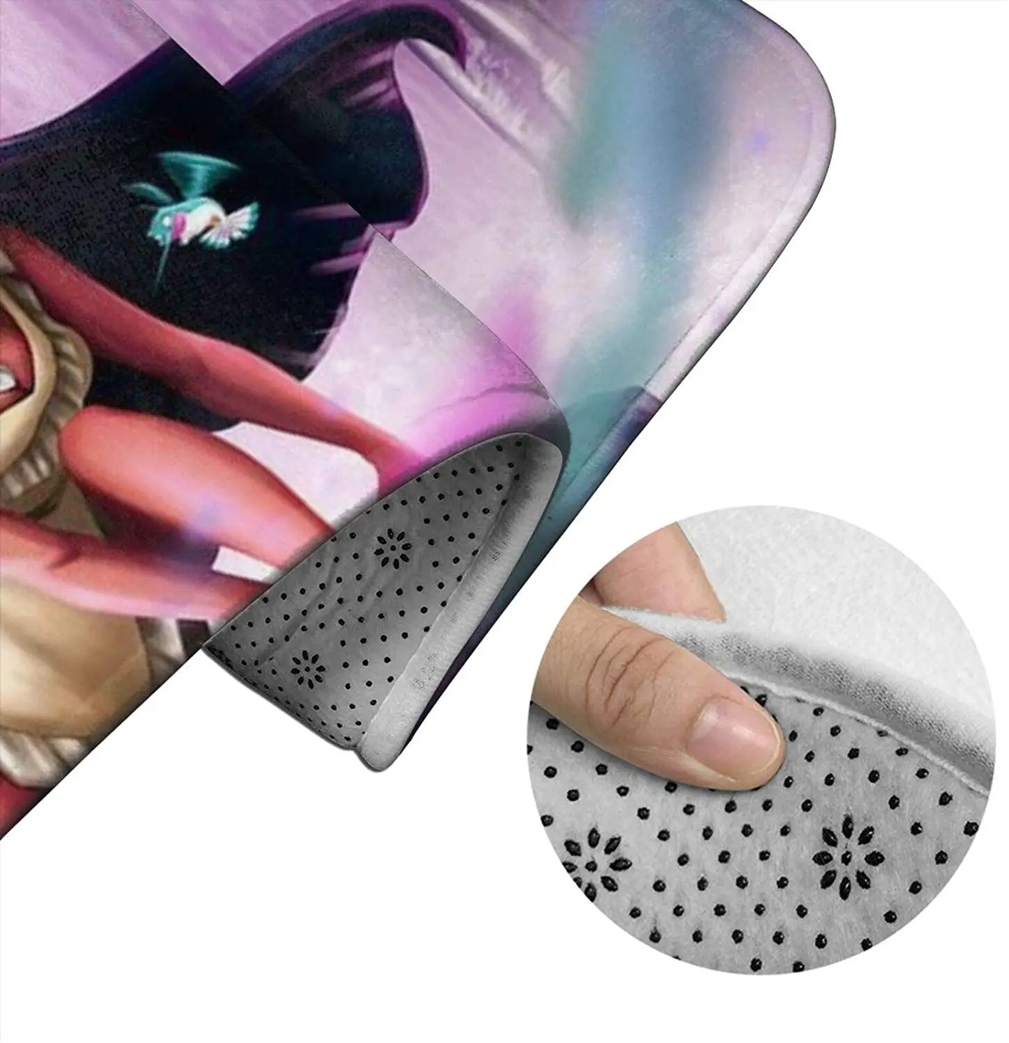 

Pocahonta-S Bathroom Mat Sets 3 Piece Set Rugs Memory Foam Mat Set Toilet Seat Cover Bath Mat Lid cover