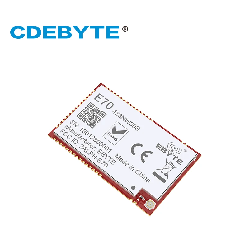 Звездный сетевой CC1310 1 Вт 433 МГц 30 дБм SMD беспроводной трансивер E70-433NW30S IoT 433 МГц IPEX телефон и приемник