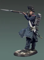 54mm resin figure model assembly kit resin doll diy toy unpainted napoleonic war french guard grenadier