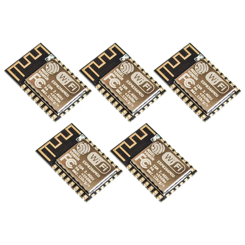 

5Pcs ESP8266 ESP-12F 12S Serial WIFI Model Upgrade Remote Wireless WIFI Module ESP12F ESP12 Authenticity Guaranteed(12F)