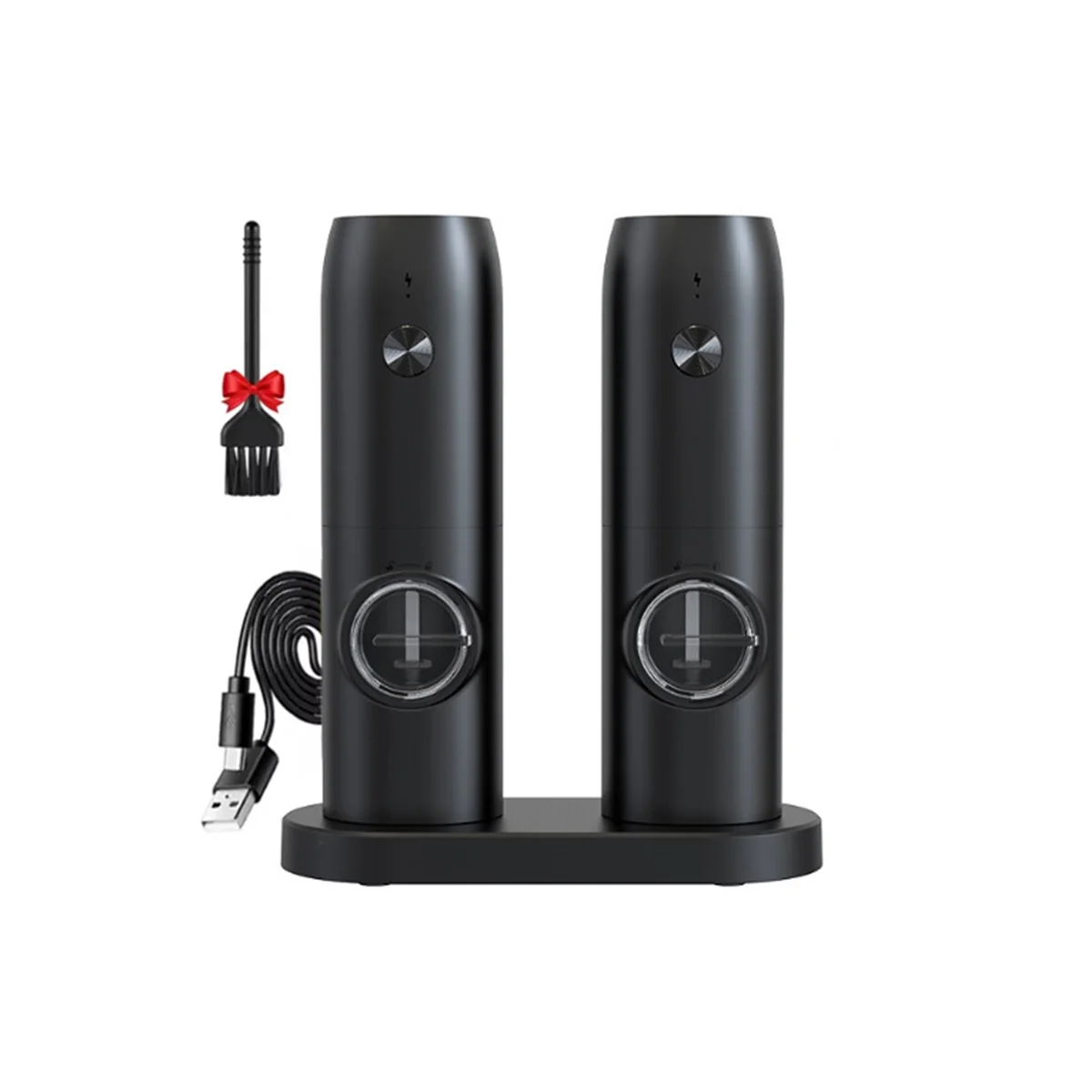 

Электрическая мини-измельчитель для соли и перца с гравитационным датчиком