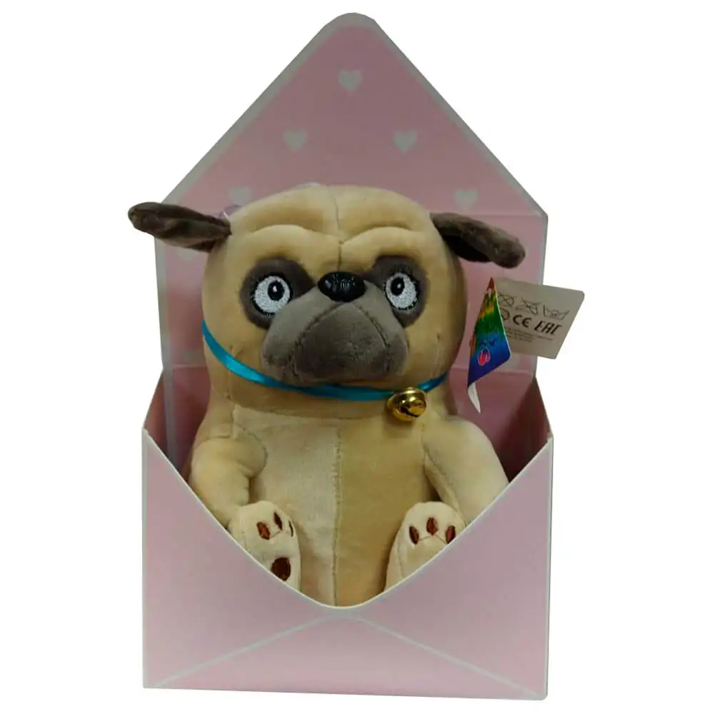 Игрушка мягкая мопс 30 см |