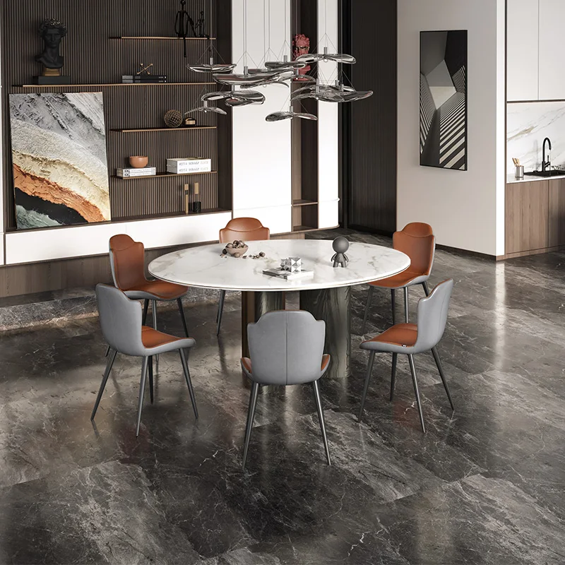 

Семейный обеденный стул, современный простой европейский стул, легкое кресло, роскошный стул