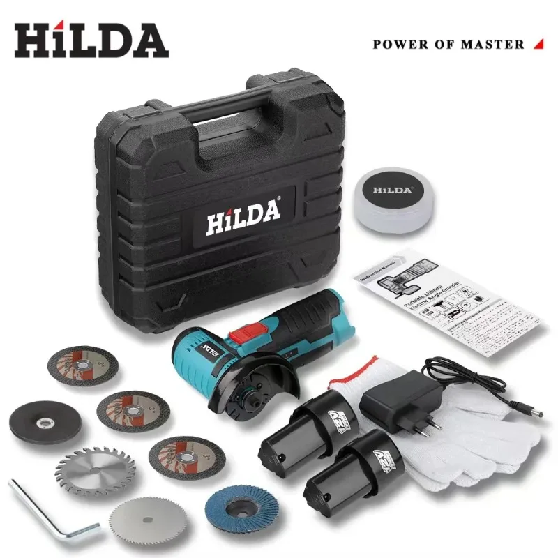 Миниатюрная угловая шлифовальная машина беспроводная полировальная с