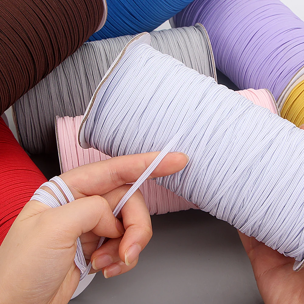 10 м/партия эластичная лента из полиэстера 3 мм