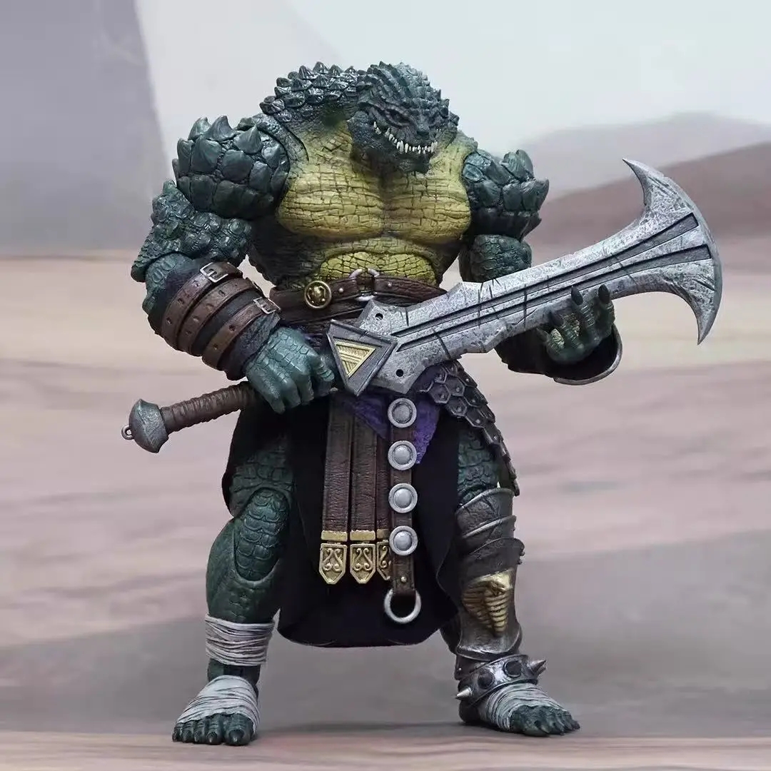 Фото Предзаказ: Новая коллекционная фигурка XesRay Gladiator Battle of Glory 7 Waves Crocodile Man Krimhart – подарок для коллекционеров №2