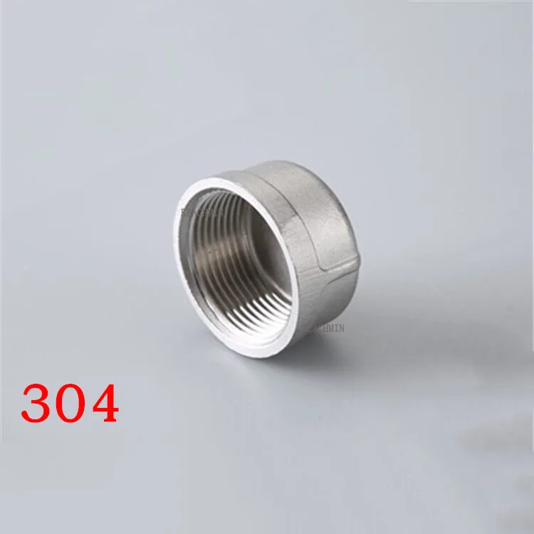 

Choke plug SS304 Stainless Steel Pipe Tube End Cap Head Stopper fittings 1/8" 1/4" 3/8" 1/2" 3/4" 1&quo