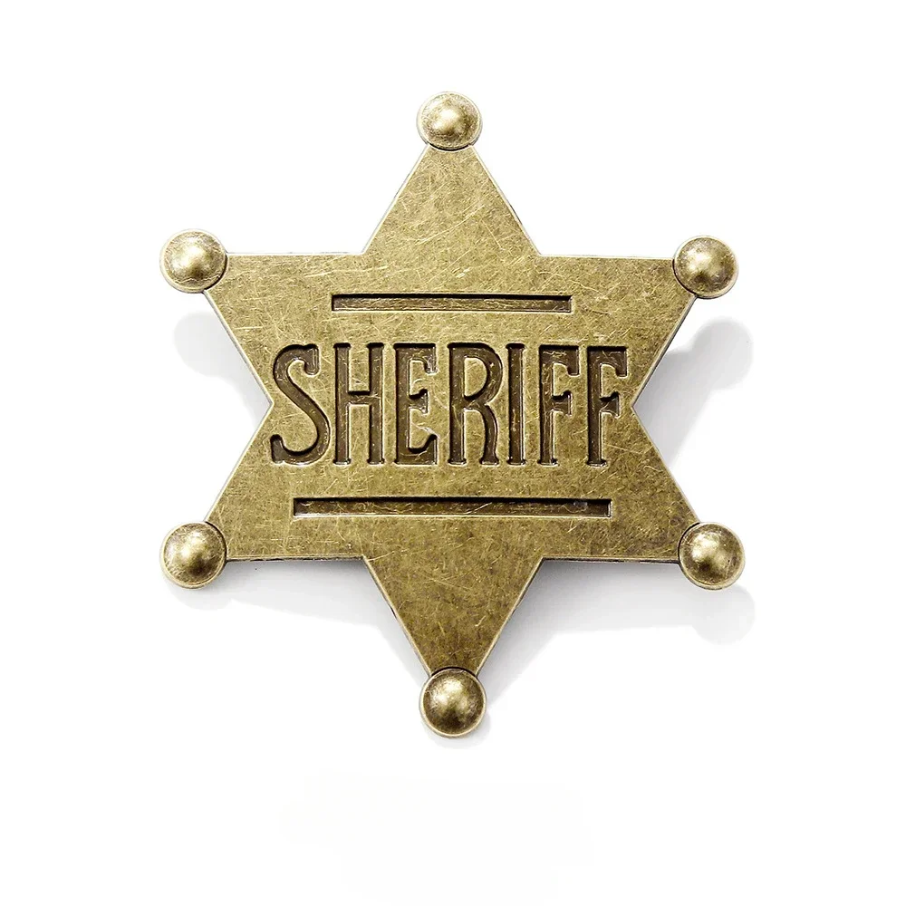Брошь-булавка Шериф