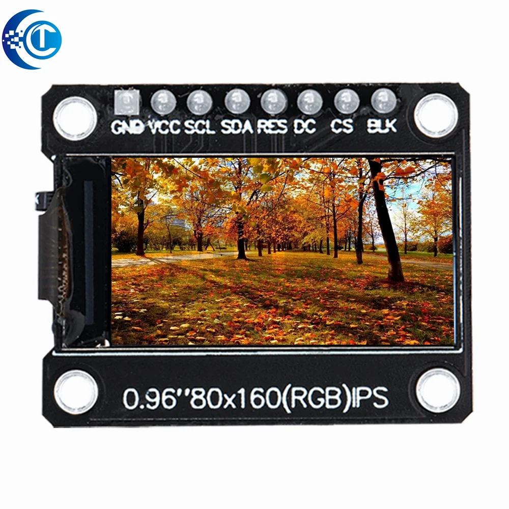 TFT-дисплей 0 96 дюймов IPS 8P SPI HD 65K полноцветный ЖК-модуль ST7735 Привод IC 80*160 (не OLED) для