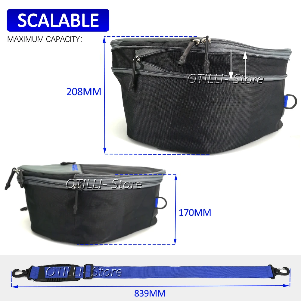 2022 New Motorcycle Accessories Liner Inner Luggage Storage Side Box Bags Parts Bag For YAMAHA Tracer 9 GT Tracer9 2020 2021 enlarge