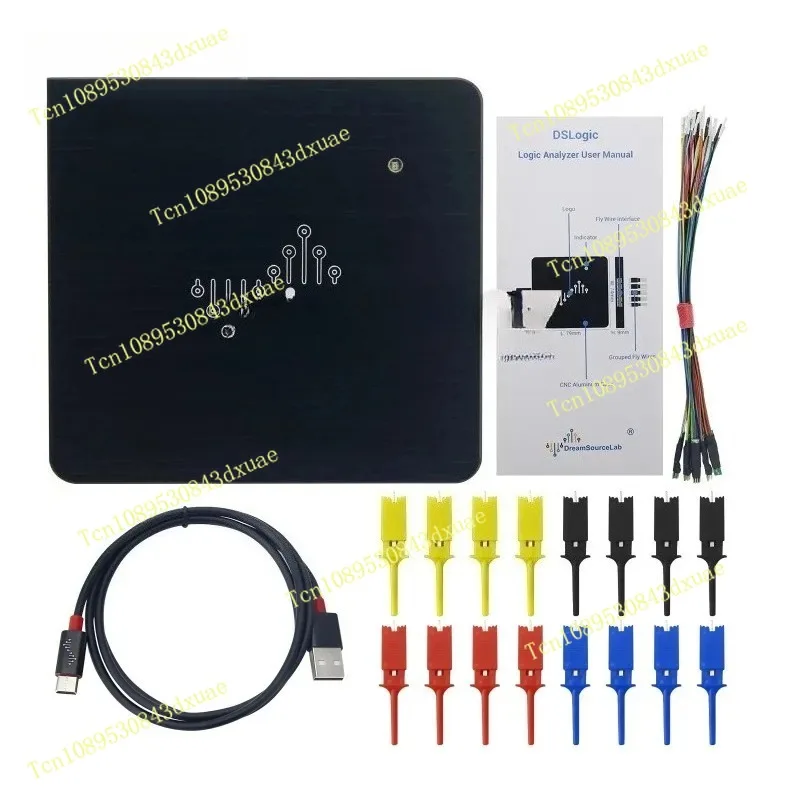 Фото Логический анализатор DSLogic U2Basic/Plus 16CH - интерфейс USB 2.0, частота дискретизации 100 МГц, 64 Мбит аппаратной памяти для отладки №2