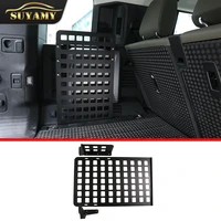 car trunk organizer storage hanging net for land rover defender 110 220 22 stowing tidying interior accessories aluminum alloy