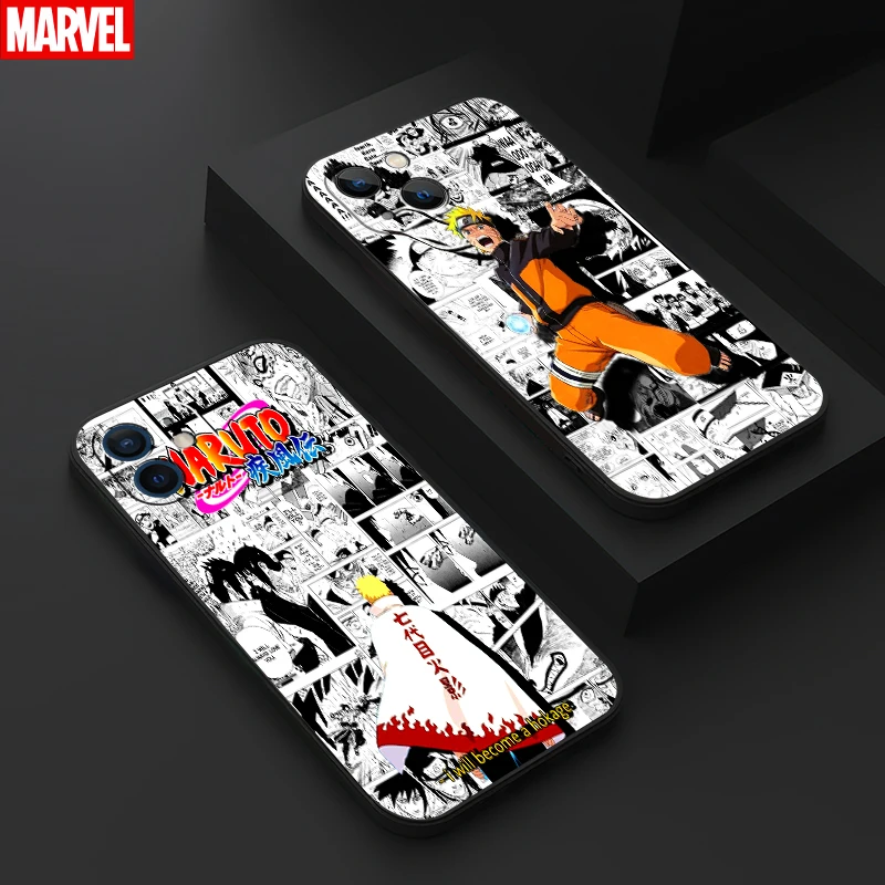 

Anime Naruto Akatsuki Comics For Apple iPhone 13 12 11 Pro 12 13 Mini X XR XS Max 5 6 6S 7 8 Plus SE2020 Phone Case Carcasa
