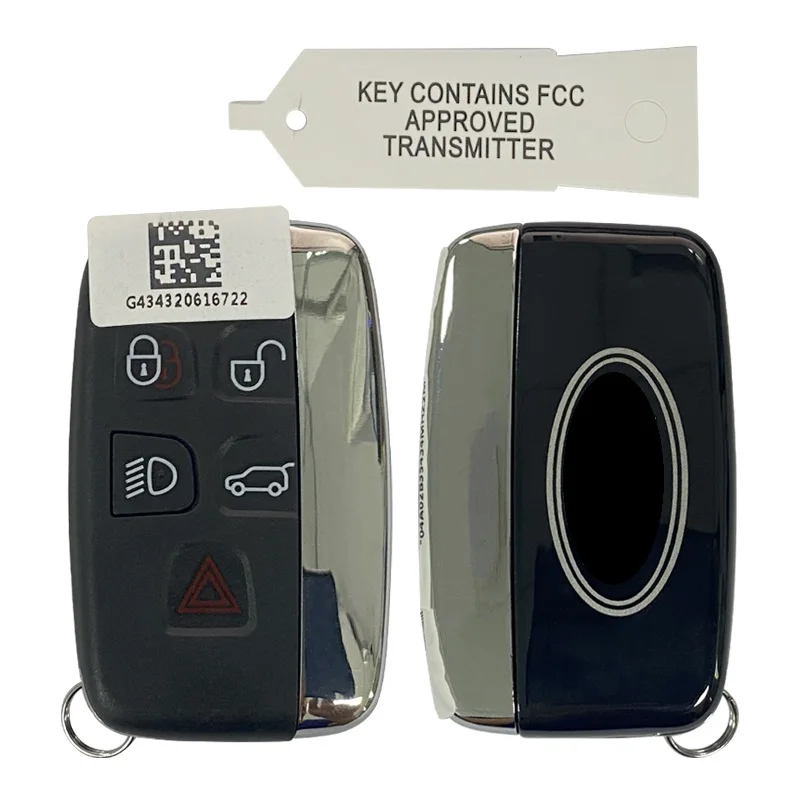 Фото CN004009 OEM для смарт-карты Range Rover, 5 кнопок, 434 МГц, гладкая поверхность, 49 чипов без ключа, Go №4
