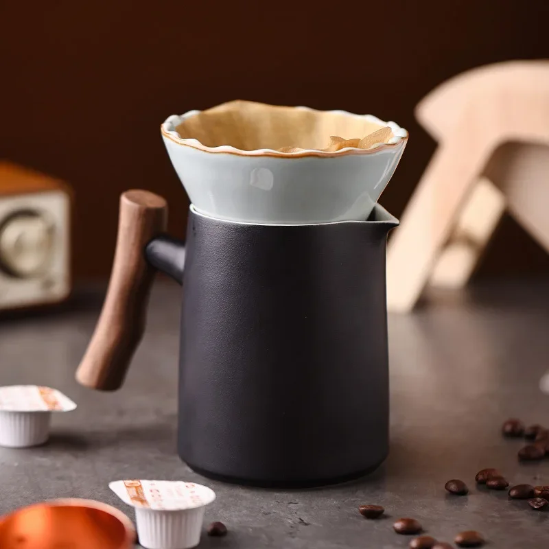 

Jingwei Kuaike Cup Ceramic Glass Portable Travel Kung Fu Tea Set Coffee Set