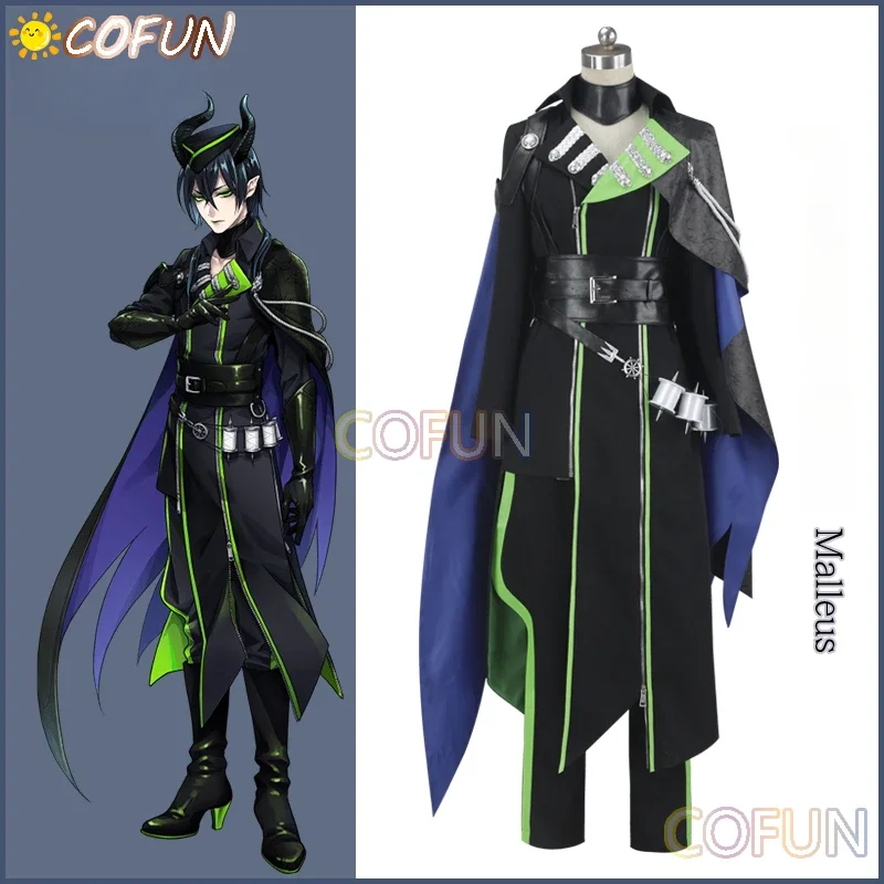 COFUN Diasomnia Malleus/Lilia/Silver/Leek Косплей Костюм Twisted-Wonderland Хэллоуин игровой костюм наряды