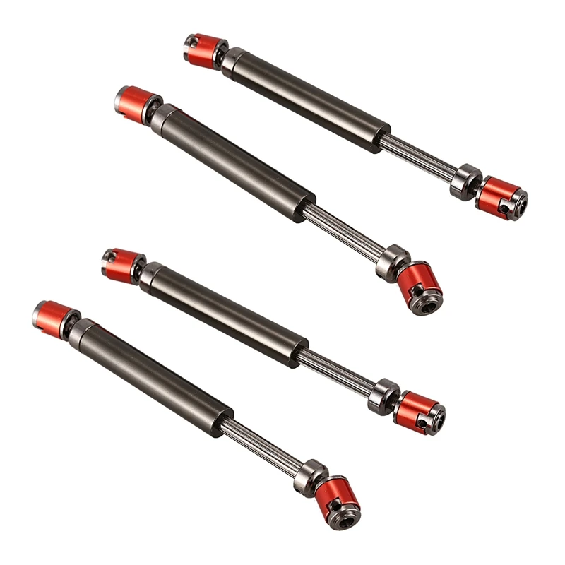 

4PCS Metal CVD Drive Shaft 110-140Mm For 1/10 RC Rock Crawler Axial SCX10 90046